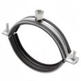 Хомут трубный 1/4" (12-15) (М8) с уплотнителем