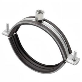 Хомут трубный 1/4" (12-15) (М8) с уплотнителем
