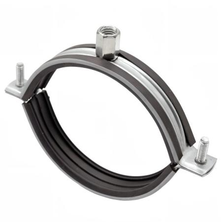 Хомут трубный 1/4" (12-15) (М8) с уплотнителем