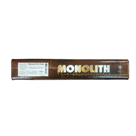 Электроды сварочные Монолит РЦ TM MONOLITH д 3 мм: тубус 2.5 кг