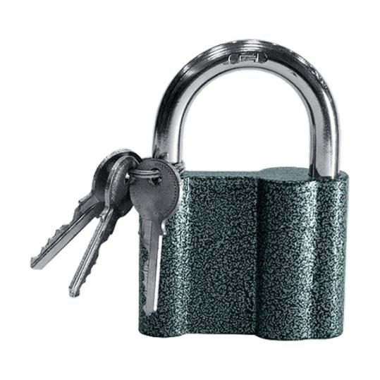 Замок навесной железный 63мм d=8mm