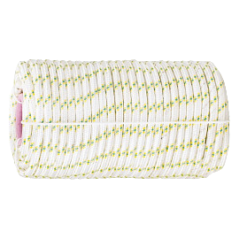 Фал плетёный капроновый с сердечником, 10 мм, L100 м, 24-прядный, 1000 кгс, Россия