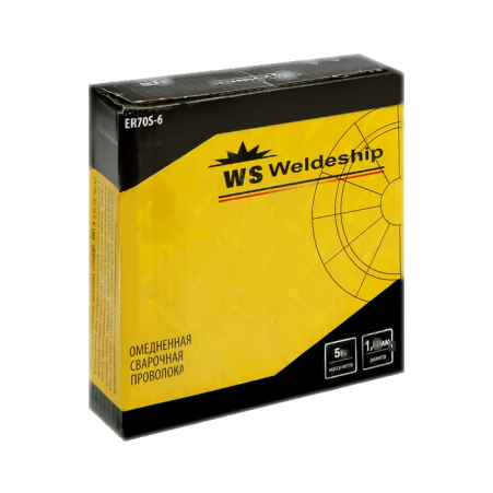 Проволока ER70S-6 WS WELDESHIP (D200) 1,2 мм/5 кг