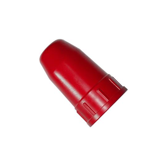 Колпак для баллона 40/50 л (металл) (красн.) 