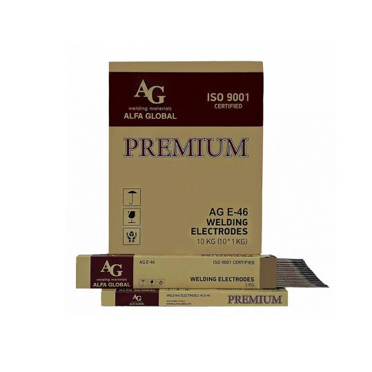 Электроды сварочные AG E-46 PREMIUM d=4,0*350 5 кг