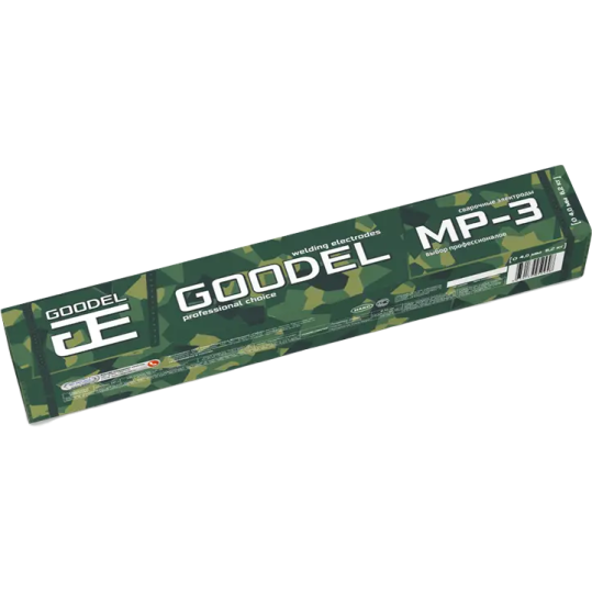 Электроды сварочные GOODEL МР-3 4мм (Э 46) (5кг)