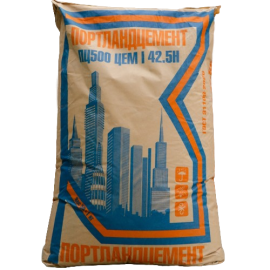 Цемент М 500 Портланд (40 кг)