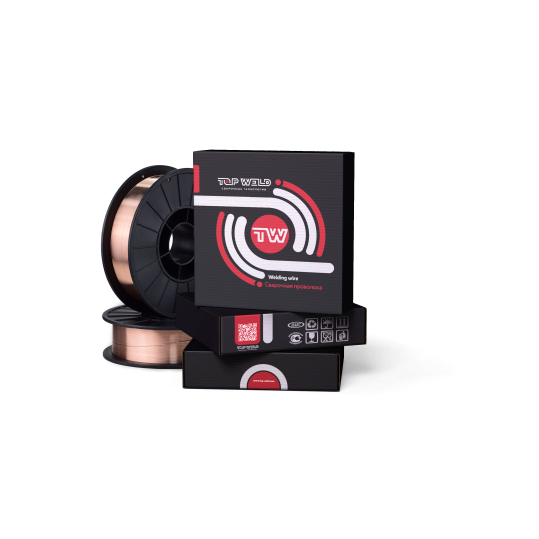 Проволока сварочная омедненная TW CWW-50 (ER70S-6 / D200 / d1,2 / 5 кг)
