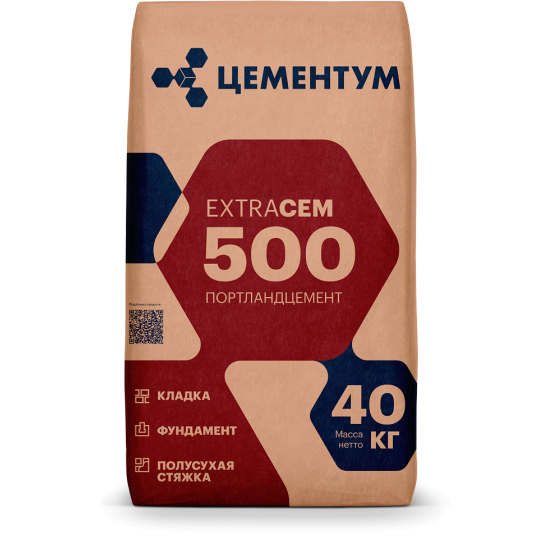 ЦЕМ II/А-И 42.5Н/ExtraCEM500 40кг пал