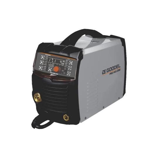 Сварочный аппарат PRO MIG-202 (220В; 9,9кВт; 25-200А; ПВ(40°С) 20%-200А; ø0,6-1,0 мм)