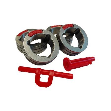 Ролик подающий красный/оранжевый 1,0-1,2 в сборе (Drive roll kit red/orange)