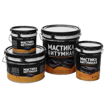 Мастика битумная изоляционная (фасовка 16 литров)