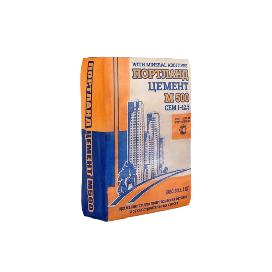 Цемент М 500 Портланд (50 кг)