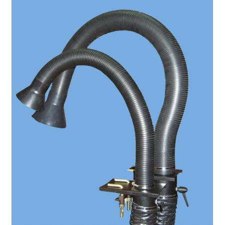 Миниполноповоротное воздуховытяжное устройство МПВУ "Пластифик" d-50 мм.